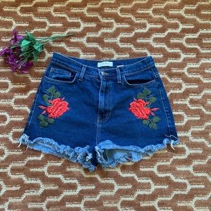 High waisted shorts